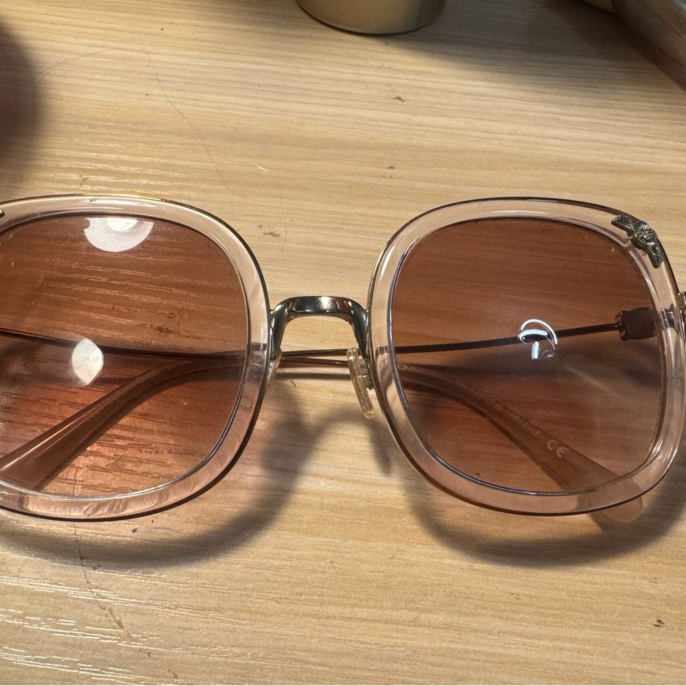 Coach Rose-Tinted Sunglasses